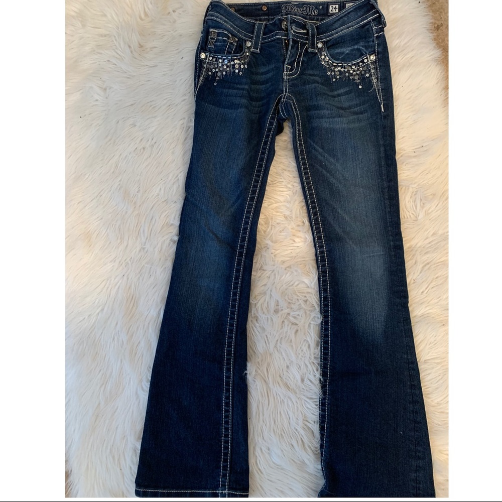 Miss Me Boot cut jeans size 24